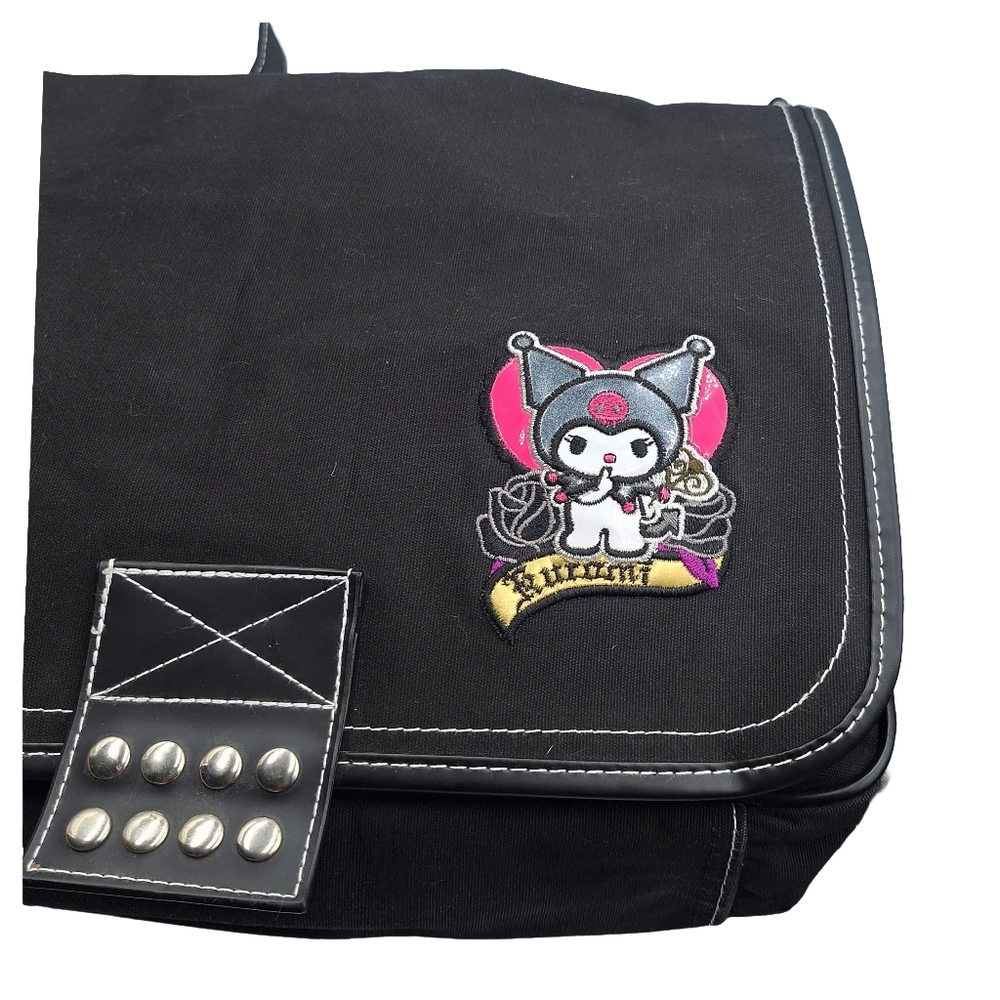 Sanrio Kuromi Crossbody Book Laptop Messenger Bag - Picture 4 of 13
